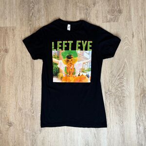 Smart Blanks Left Eye TLC Graphic T-Shirt Black Small Vintage Style